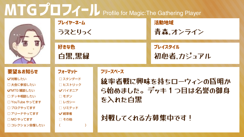 うえとりっく@マダミス tweet media