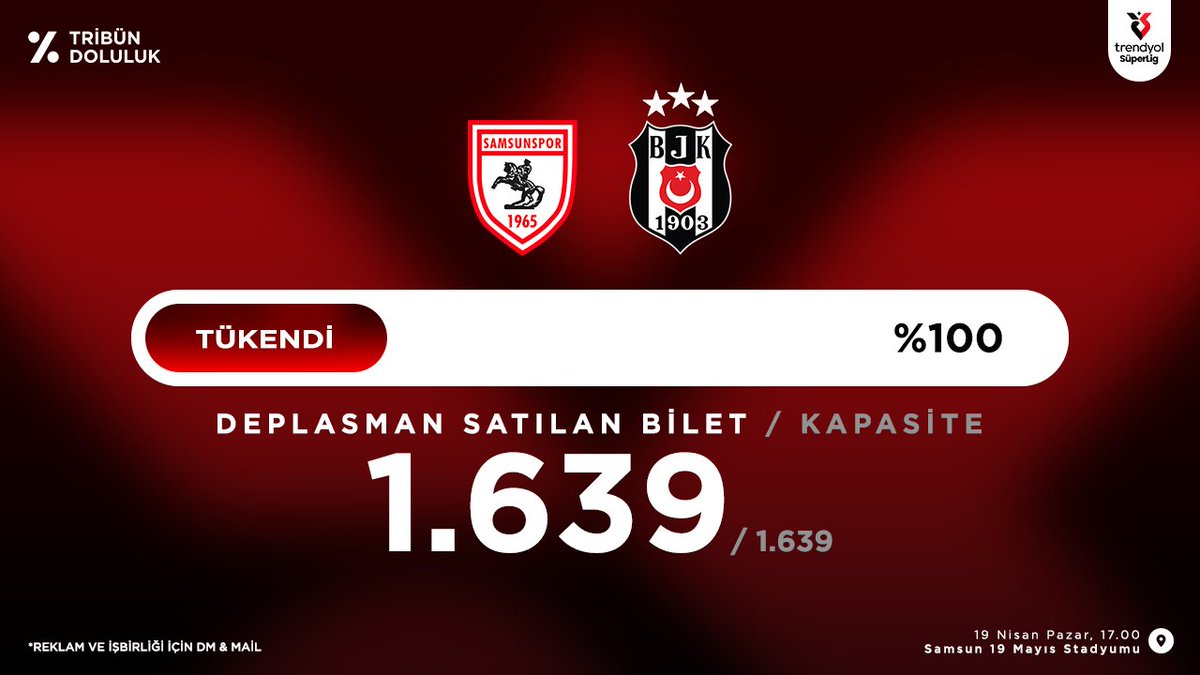 Tribün Doluluk tweet media