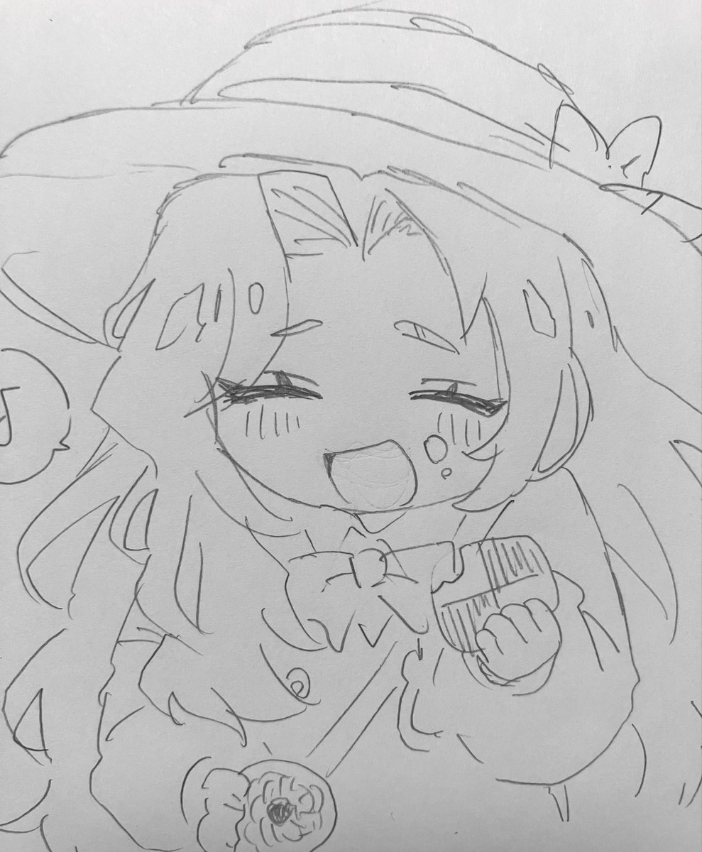 rin_3097P's tweet photo. 落書き兼生存報告 https://t.co/8BFRn5azv1