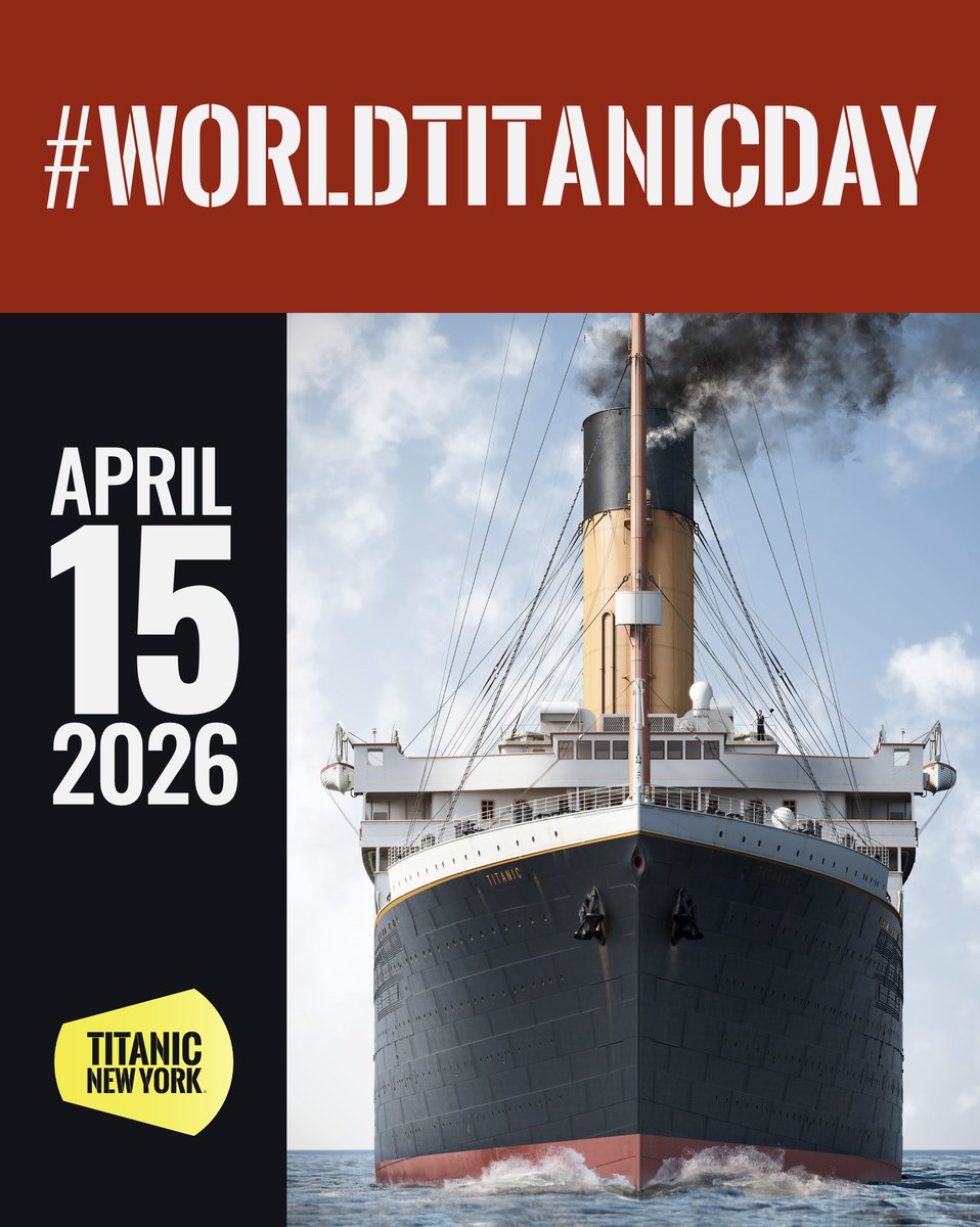 Titanic New York tweet media