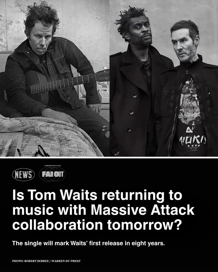 Massive Attack have announced their new single, which appears to feature the one and only Tom Waits.