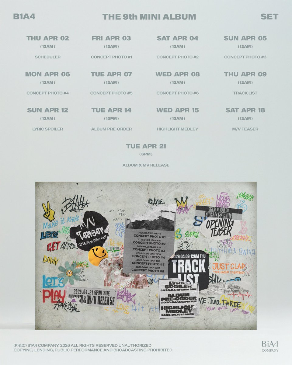 ymepark's tweet image. setelah kemarin Plave yang Comeback, sekarang B1A4 yang Comeback
duh duh gustiii ga ada hujan duit apah
dompet depresi inih 😫😭🥲

#virtualidol #PLAVE #플레이브 #Caligo_Pt2 #BornSavage #PLAVE_BornSavage
#B1A4 #비원에이포  #B1A4_9TH_MINI_ALBUM_SET #GetSetWithB1A4