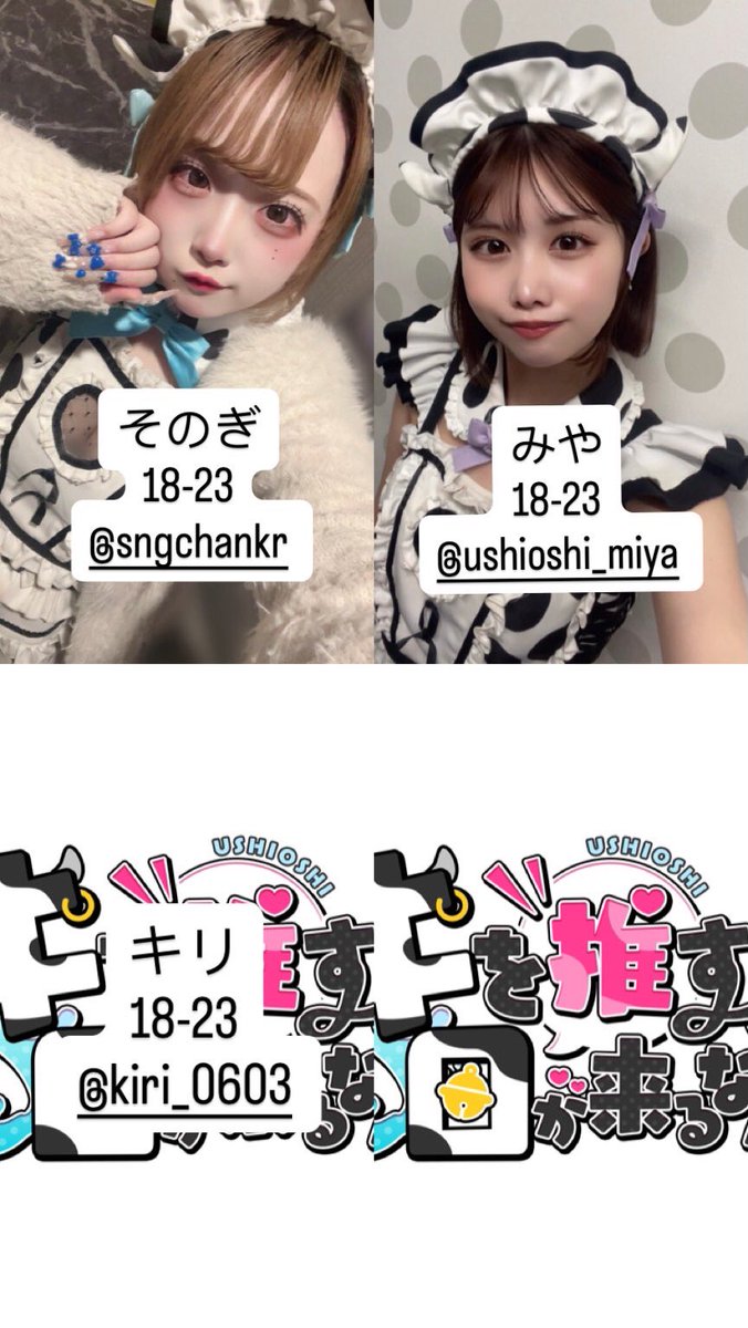 牛を推す日が来るなんて。【ミナミのコンカフェ】 tweet media