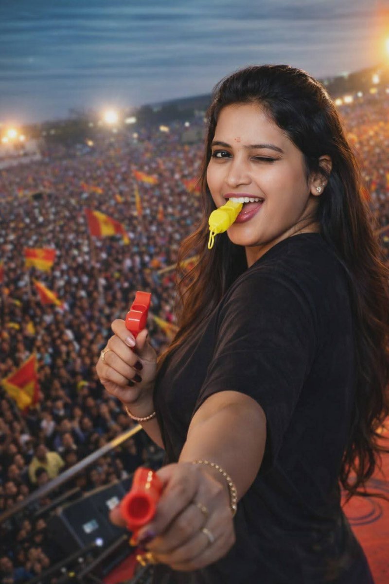 Thenmozi_TVK's tweet image. #Whistle Podu Mamae !💥🧨

 #WhistleForTVK