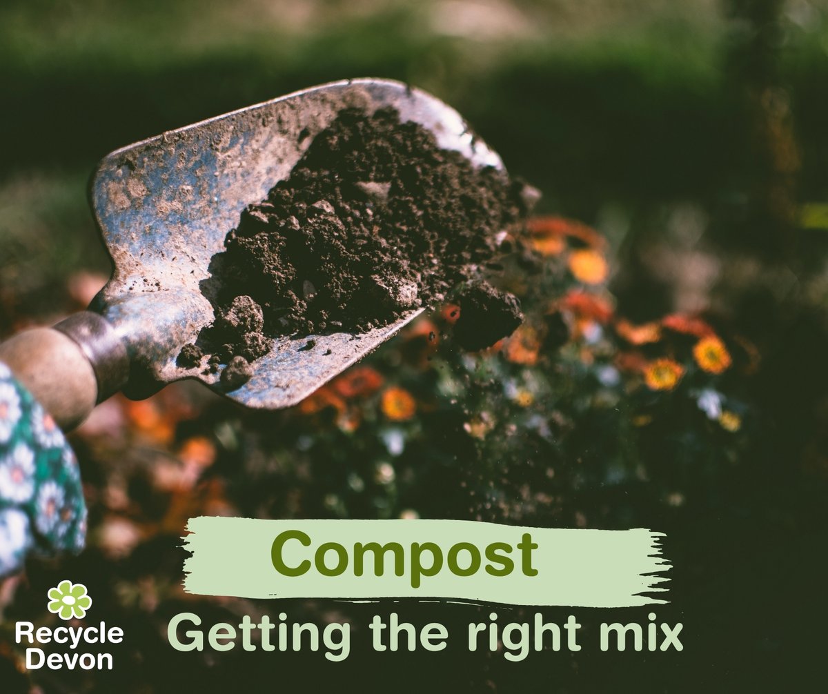 RecycleDevon's tweet image. Want perfect compost? It's all about the mix!🪱Aim for a 50/50 balance of carbon rich 'browns' and nitrogen rich 'greens' to keep your compost healthy. Get started composting, here: recycledevon.org/compost 

#compost #zerowaste   #gardening
