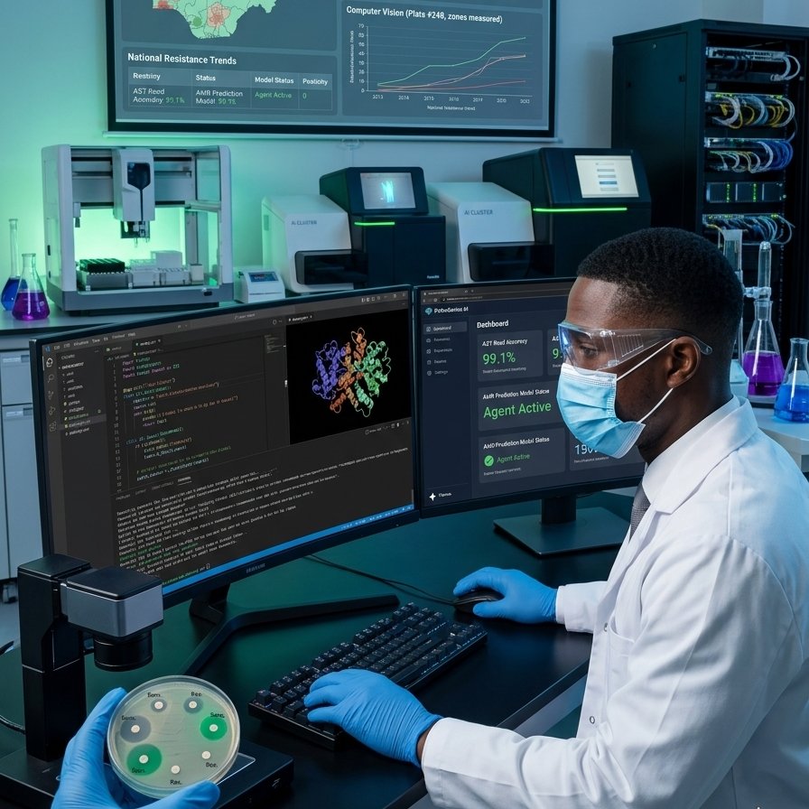 dBillionaireDev's tweet photo. Sepsis doesn't wait 48 hours for a lab result. 
For @kode_camp 6.0 (AI for Developers), I’m building PathoGenius AI, an Agentic solution to the manual bottleneck in antibiotic sensitivity testing.

#KodeCampBuilds #kodecamp #kodehauz #AIForDevs #HealthTech #AMR https://t.co/KtpdVsWrkS