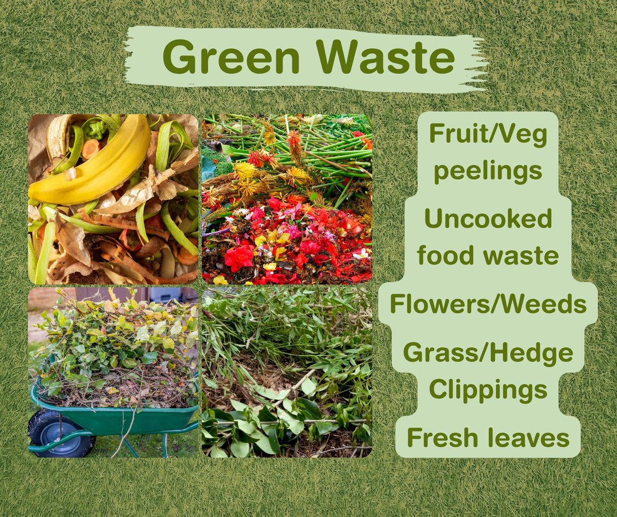 RecycleDevon's tweet image. Want perfect compost? It's all about the mix!🪱Aim for a 50/50 balance of carbon rich 'browns' and nitrogen rich 'greens' to keep your compost healthy. Get started composting, here: recycledevon.org/compost 

#compost #zerowaste   #gardening