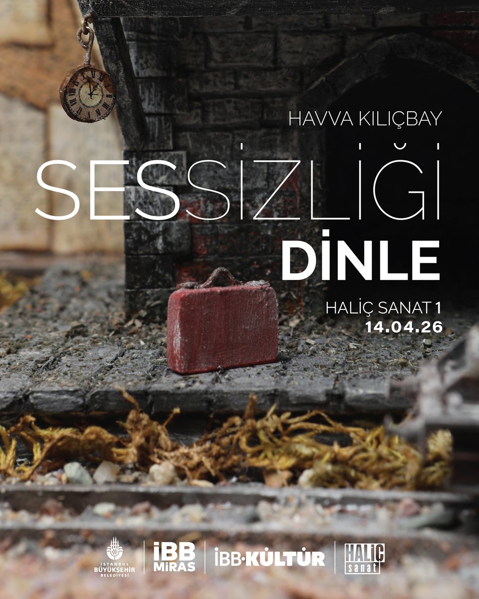 arkiteracom's tweet photo. İBB Kültür ve İBB Miras tarafından düzenlenen "Sessizliği Dinle", "Topraklanma" ve "Tavşan Deliği" başlıklı 3 yeni sergi; 14 Nisan – 19 Temmuz 2026 tarihleri arasında Haliç Sanat'ta gerçekleşiyor.
https://t.co/ms4GNeRnkA https://t.co/V8ZZ6jphAq