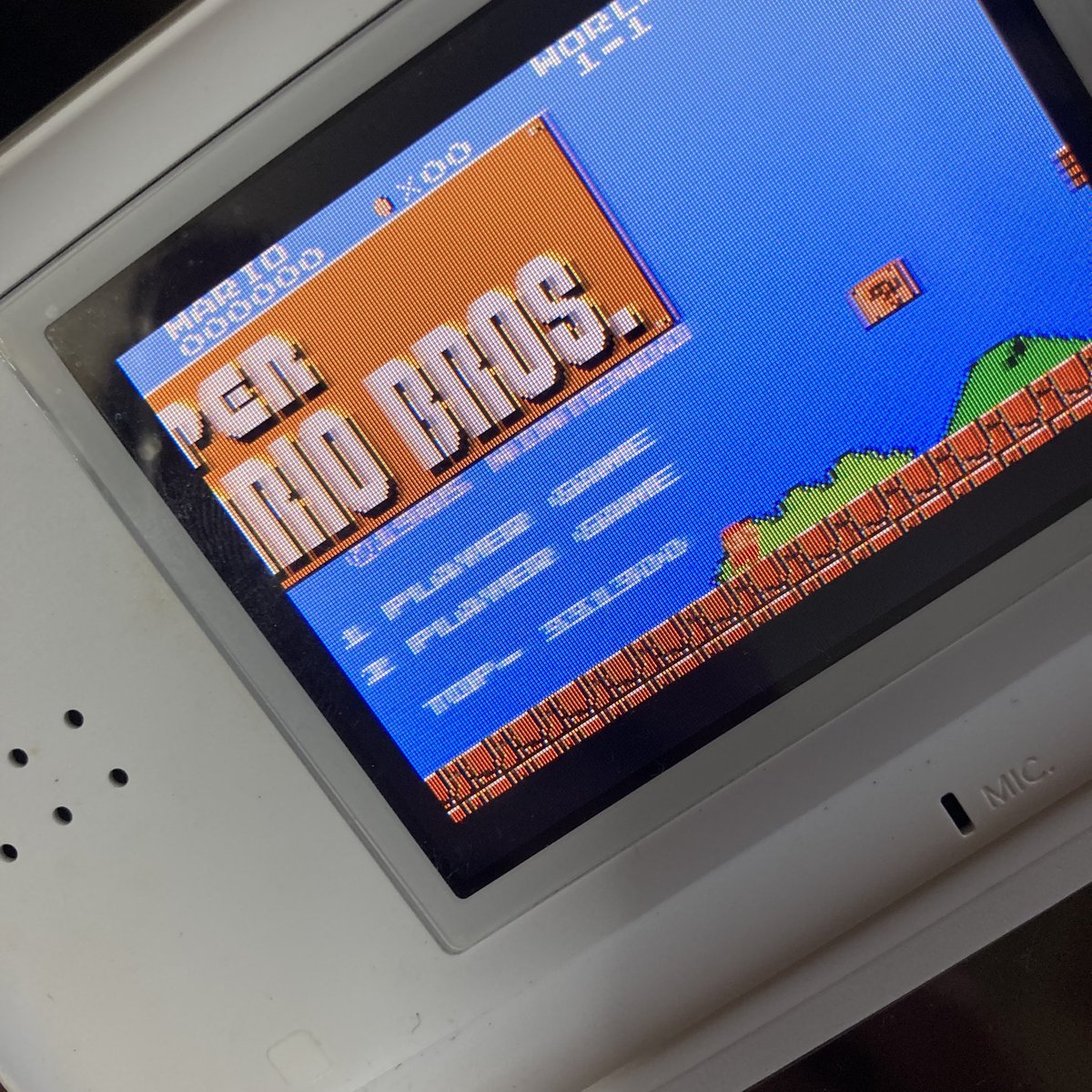 tomo0111_e's tweet image. 私のDSまだ使える！
#Retrogame