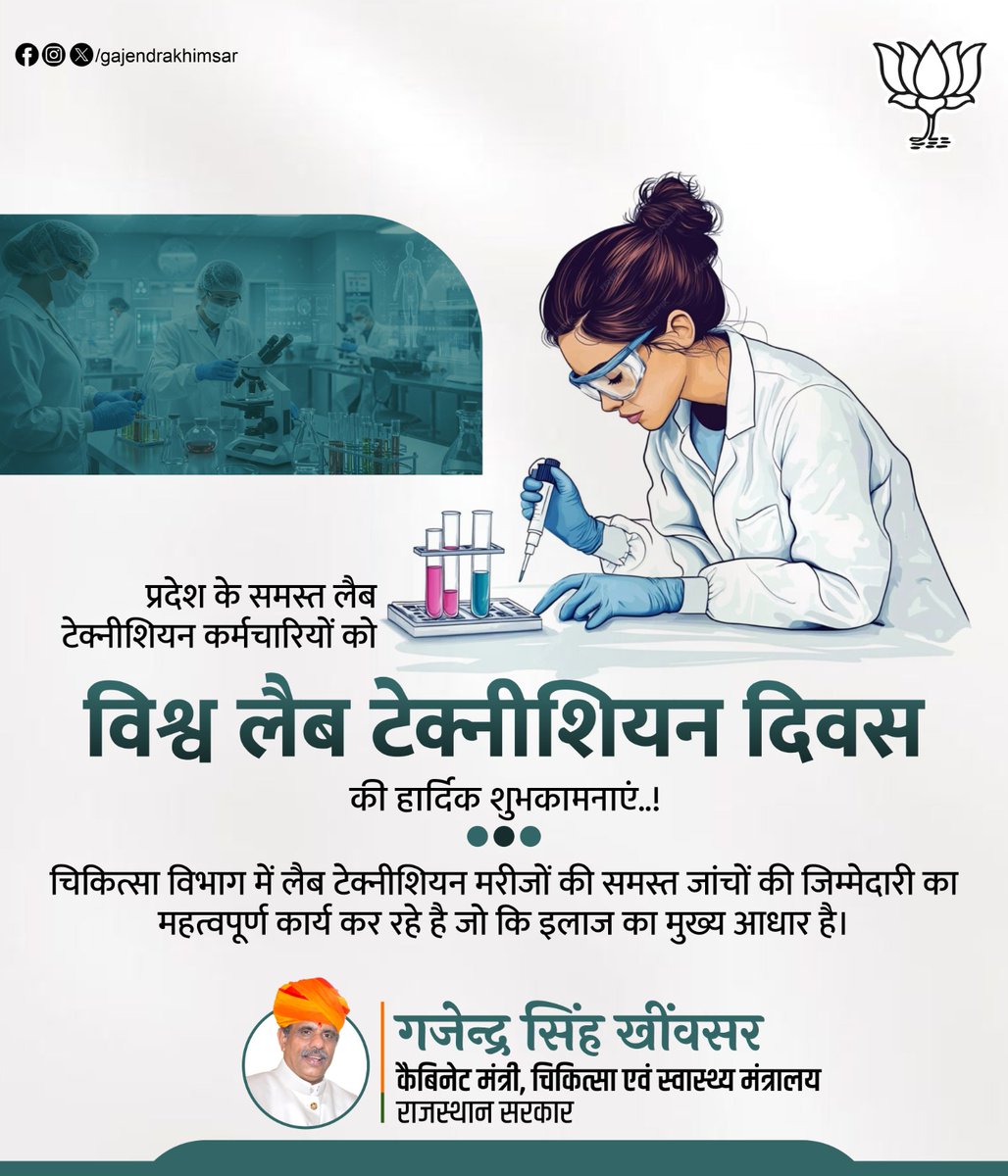 Gajendra Singh Khimsar tweet media