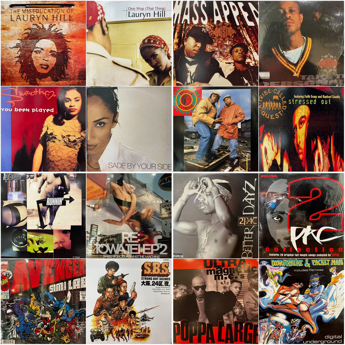 FaceRecordsSSP's tweet image. 【4/16 出品予告】明日はHIPHOP!
LAURYN HILLや2PACのUSオリジナル盤を筆頭に
人気12インチ大量放出。
すべて合わせて100点以上ご用意しております🔥
明日も皆々様のご来店を心よりお待ち申し上げております。

#laurynhill #2pac #hiphop
