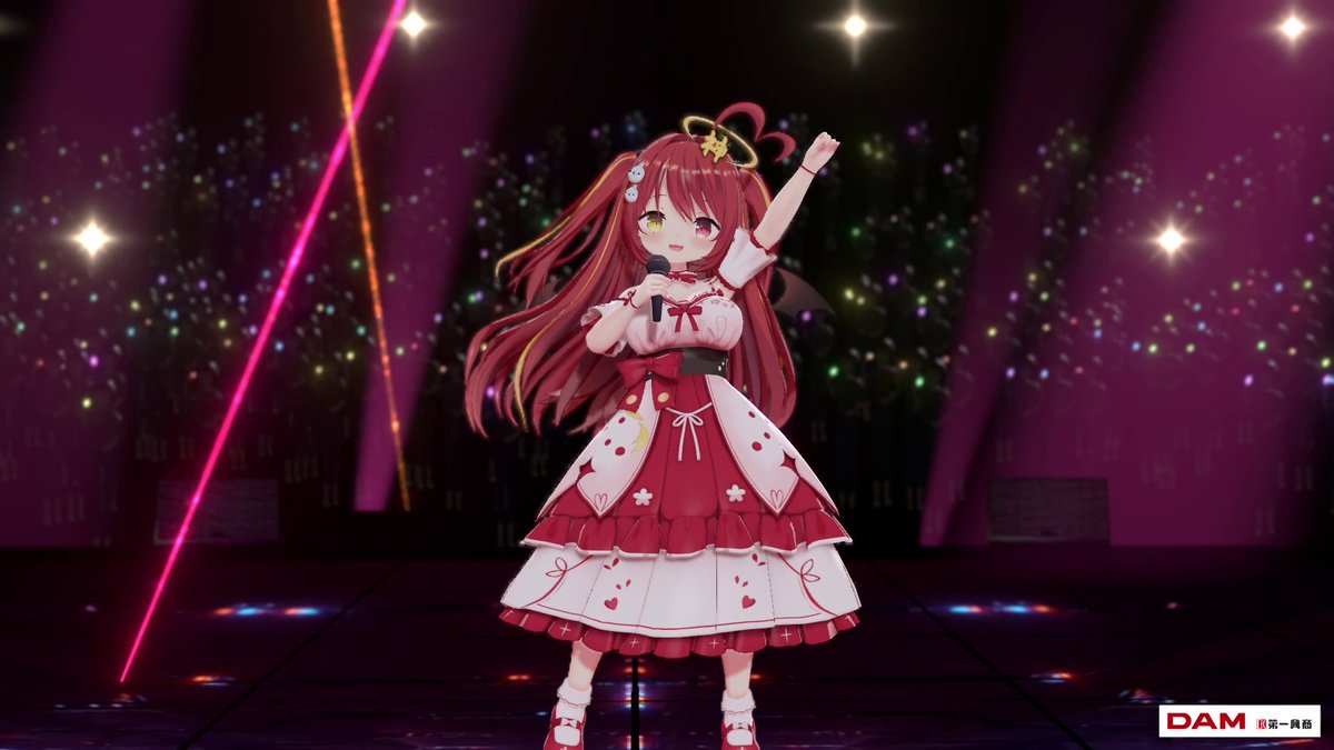 アイドルみたーい！ガハハ🙌 #みんも3D