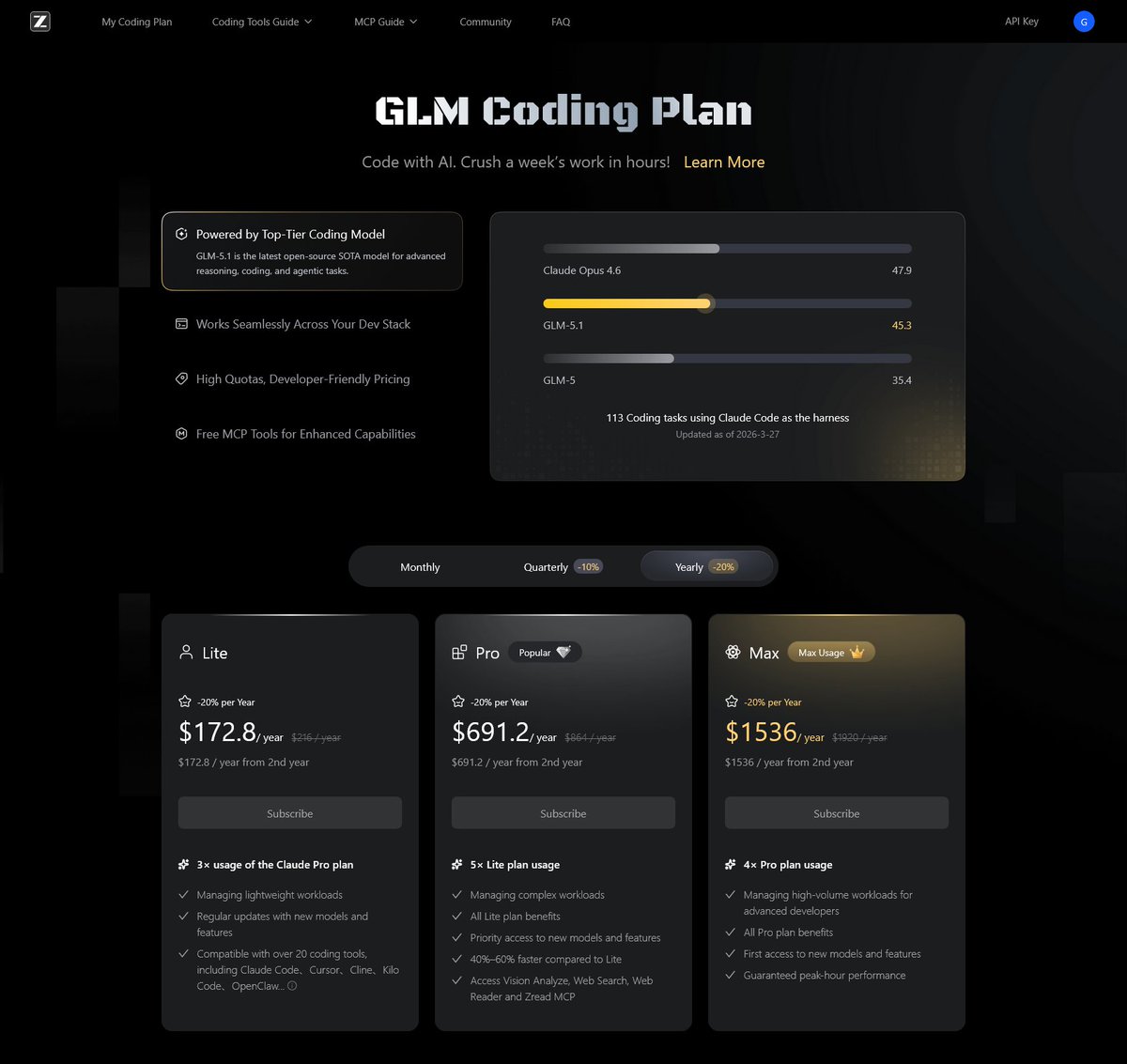 🚀 You’ve been invited to join the GLM Coding Plan! Enjoy full support ...