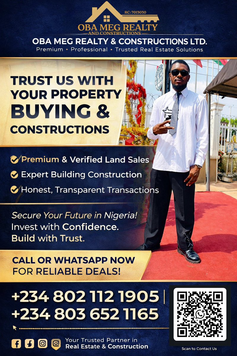 Iam_ObaMeg's tweet photo. @IamTommivill Tested, Approved and Trusted in Benin city and environs. 🏠 🚧👷🏼👷🏽‍♀️👷🏿‍♂️ https://t.co/diBEIdPGnf