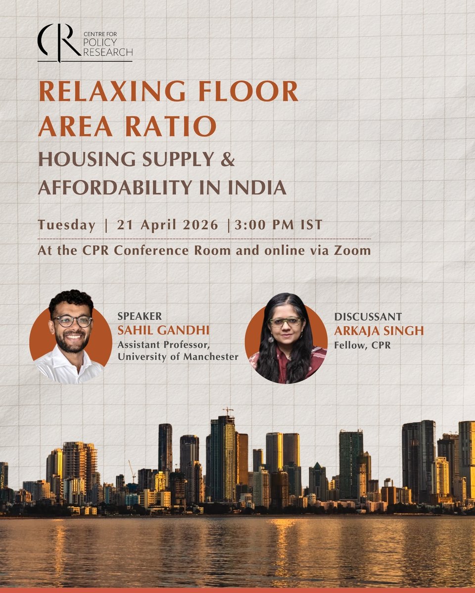 Centre for Policy Research tweet media