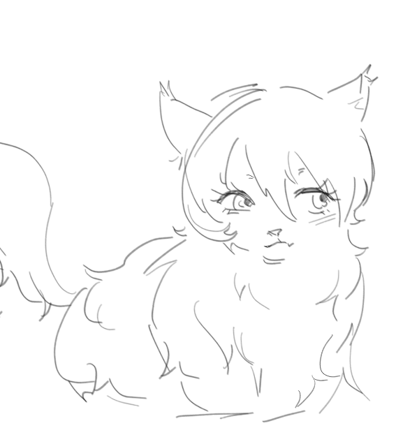 kialovesreki's tweet photo. the hugo cat is an old drawing lol #catlock #bllk #hugovivien #bluelock https://t.co/e6SAmAvK8U