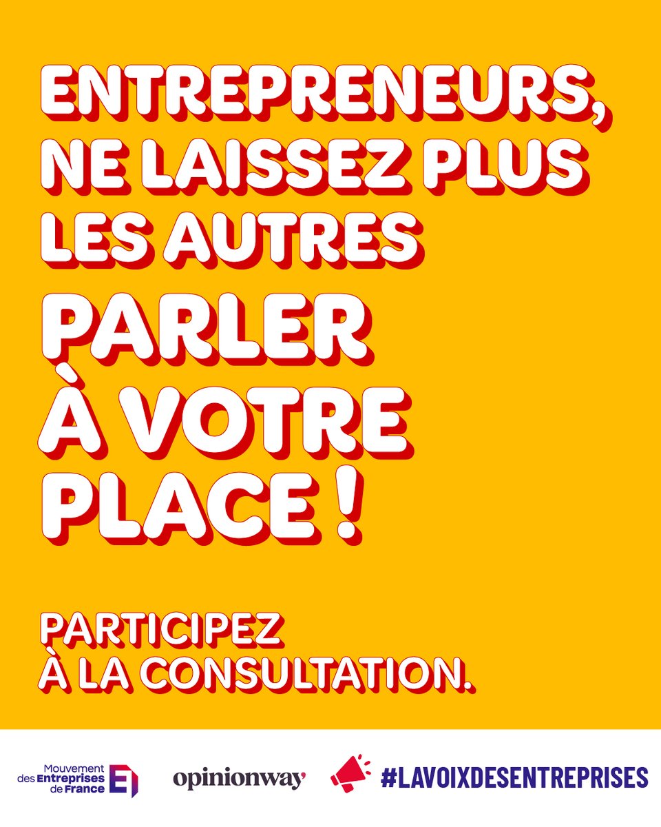 Mouvement des Entreprises de France tweet media