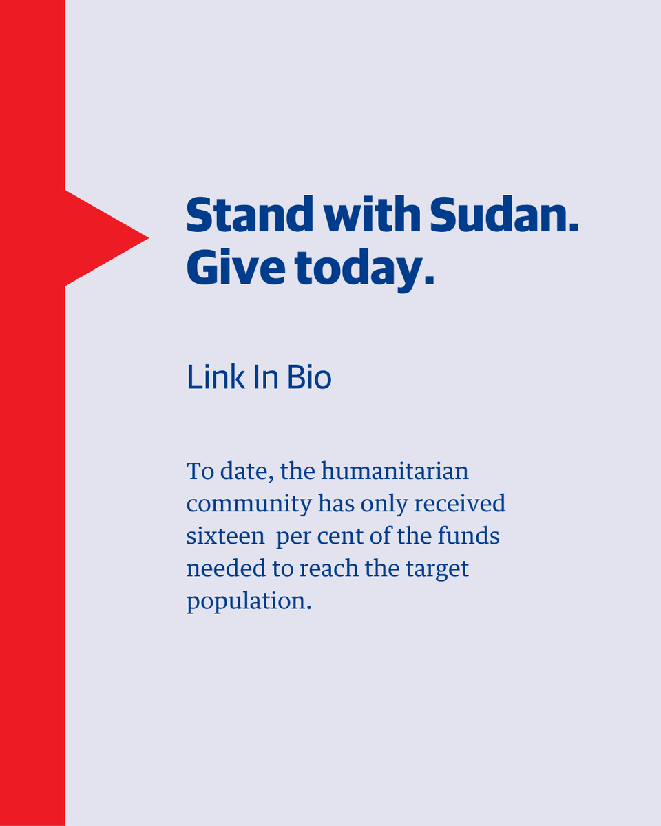 MedairInt's tweet image. 3 years. Still no end. 

🚨 33.7M people in Sudan need help 
🍽️ Hunger rising 
🏥 Health care collapsing 
🏠 Millions displaced 

But help is possible. 

Give now &amp;amp; support life-saving aid 
👉medair.org/donate?utm_med…

#3YearsTooLong #SudanCrisis #ActNow