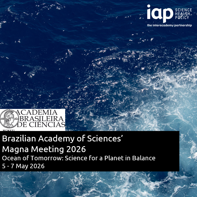 IAPartnership's tweet photo. 🌊 The ABC Magna Meeting 2026 will take place 5–7 May at the Museum of Tomorrow, Rio de Janeiro.
Focused on the Ocean of Tomorrow, the meeting will explore how science can guide sustainable ocean use.
More details: https://t.co/rHAW03OqJB

#ScienceforPolicy @ABCiencias https://t.co/lA63qjjq50