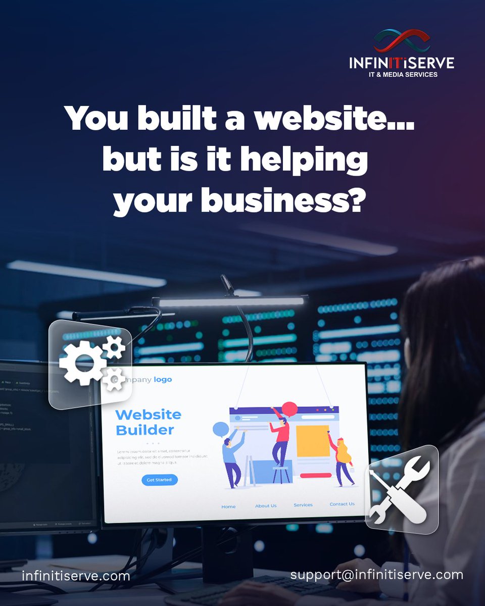 infinitiserve's tweet image. Great design means nothing if your website doesn’t perform—speed, leads, and results are what truly matter.
Infinitiserve builds fast, functional, growth-focused websites that convert, not just impress. 🚀
#Infinitiserve #WebDevelopment #WebsiteDesign #UXDesign #PerformanceDriven