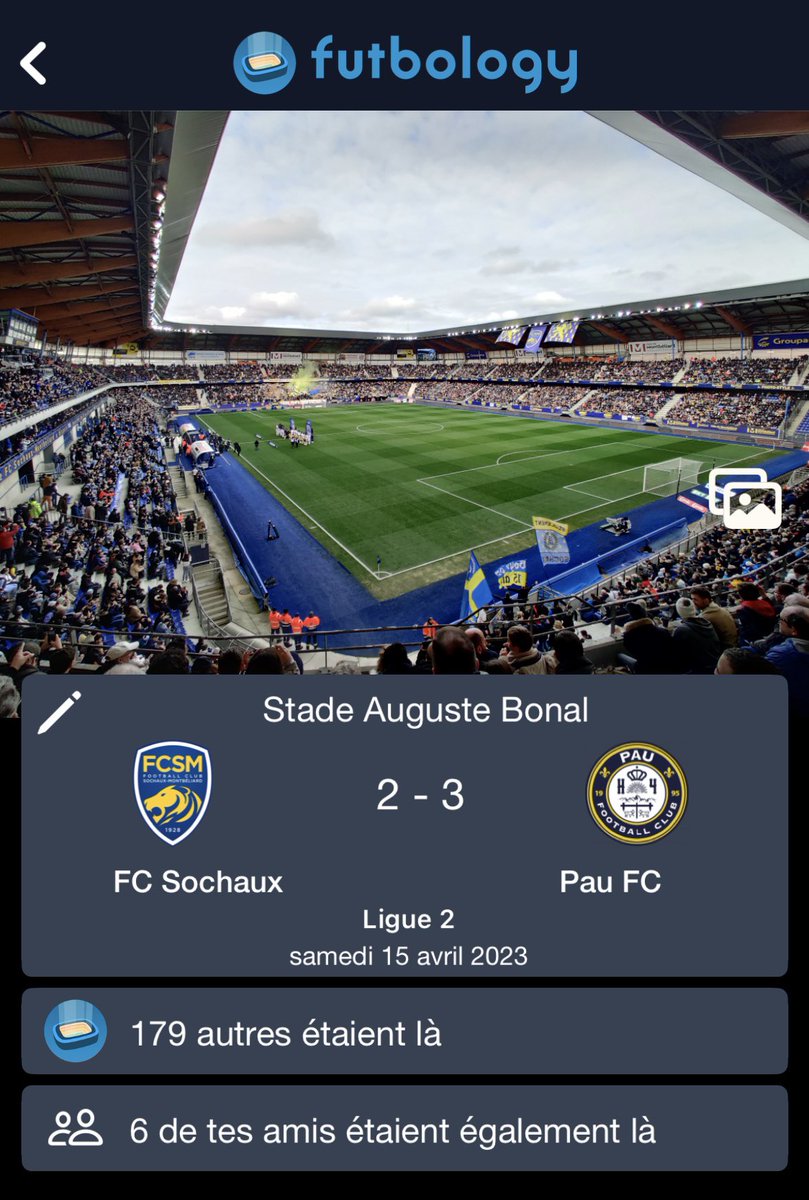 Il y a 3 ans jour pour jour.

Une des plus grosses clim vécue au stade et le début de la fin en ligue 2 (7 defaites suivront encore).

Pour aujourd'hui croire dur comme fer à un retour dans cette même ligue 2.

Plus jamais ça, ALLEZ SOCHAUX 💛💙