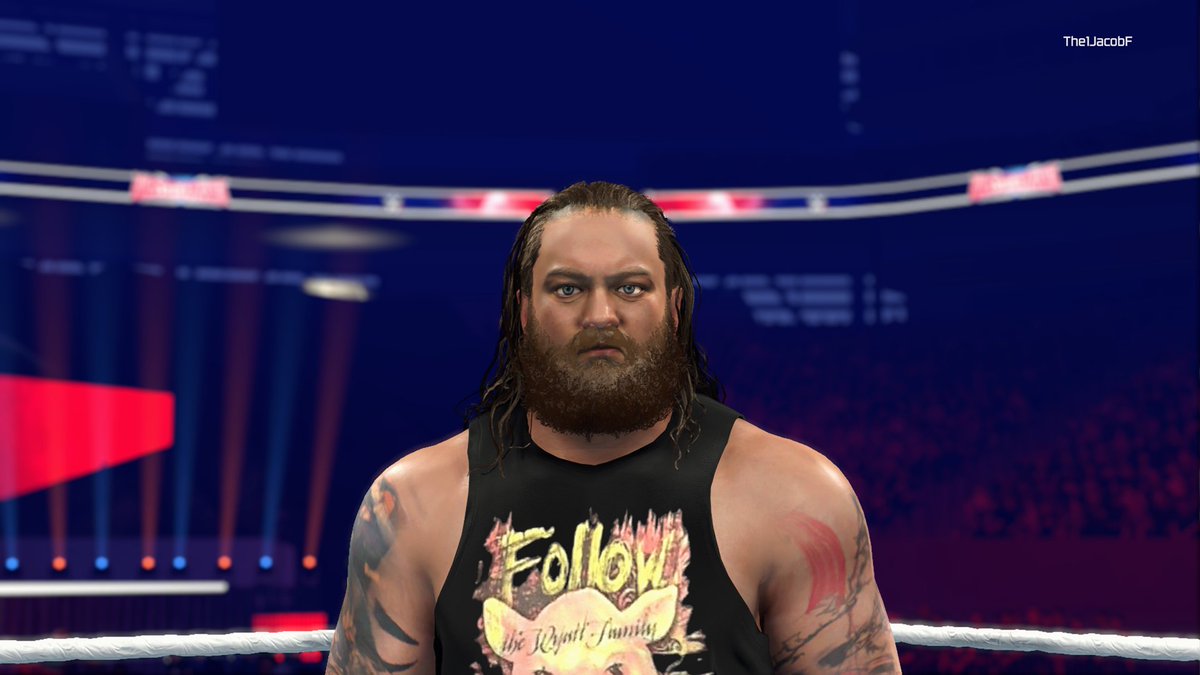 Emeraldcrab3's tweet photo. #WWE2K26 made this from parts of the actual in-game model I think it turned out ok though the tattoos are kinda rough https://t.co/9cvaW3t1M2