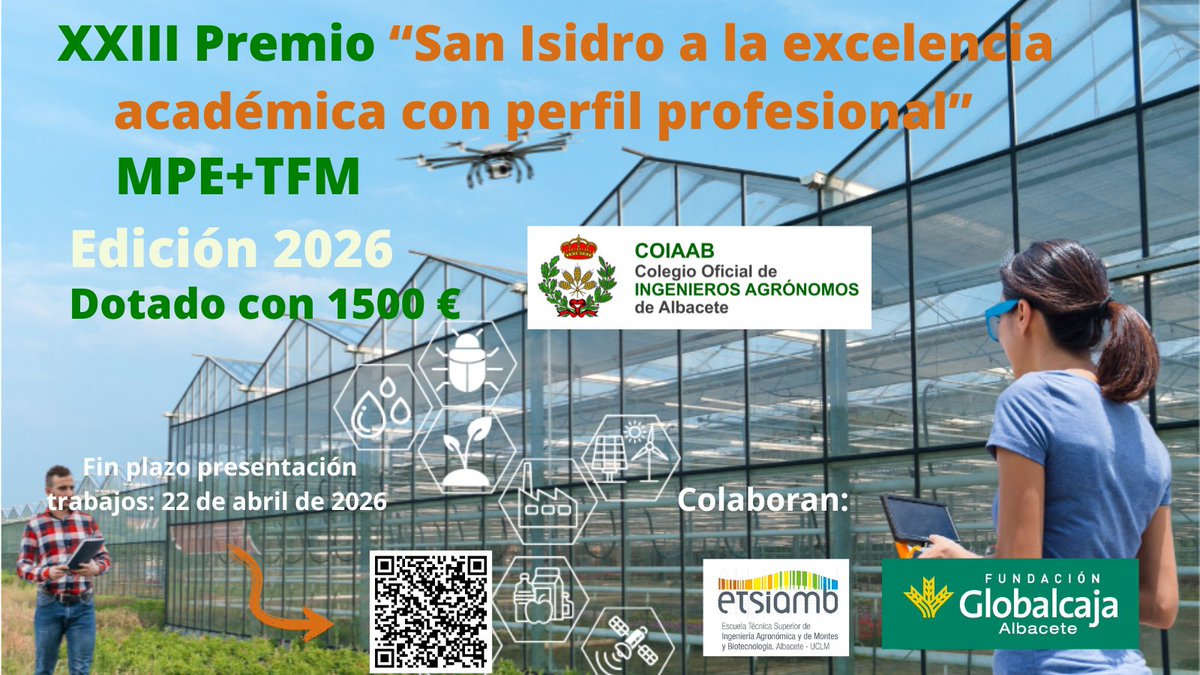 𝗖.𝗢. 𝗜𝗻𝗴. 𝗔𝗴𝗿ó𝗻𝗼𝗺𝗼𝘀 𝗔𝗹𝗯𝗮𝗰𝗲𝘁𝗲 tweet media