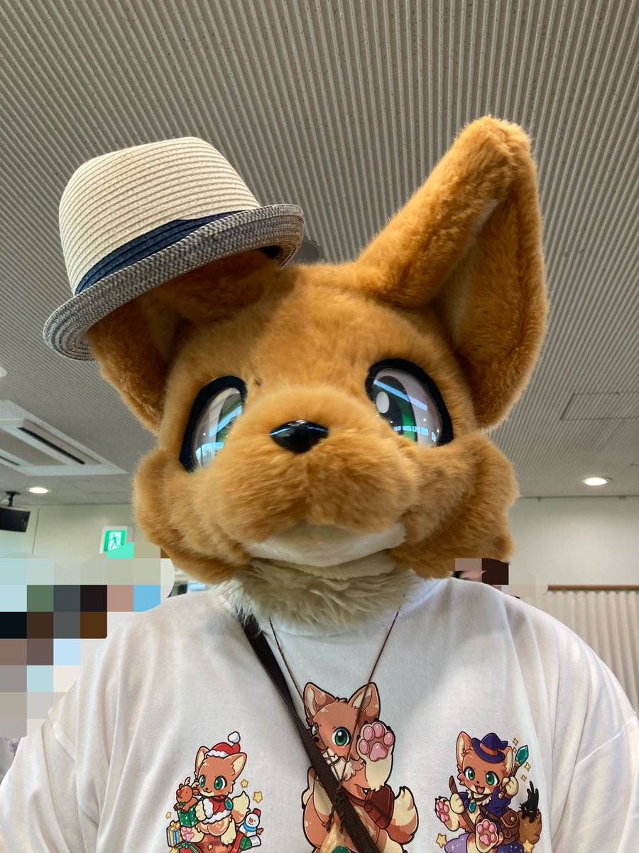 Harusan_nitizyo's tweet photo. めっちゃ似合うんです���も笑
それうちの帽子ですからね！笑
 #京けも4 https://t.co/8UAntDaa6h