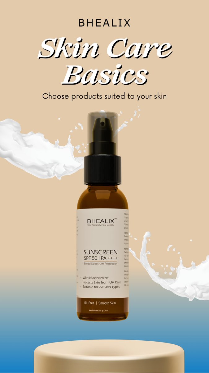 Bhealixofficial's tweet image. Your skin deserves more than just basics 💧
Feed it care, not chemicals 🌿
#SkincareEssentials #SkinLove #GlowUp #CleanBeauty #RadiantSkin