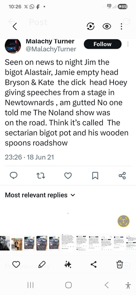 George From The Shankill REPORT ALL DRUG DEALERS tweet media