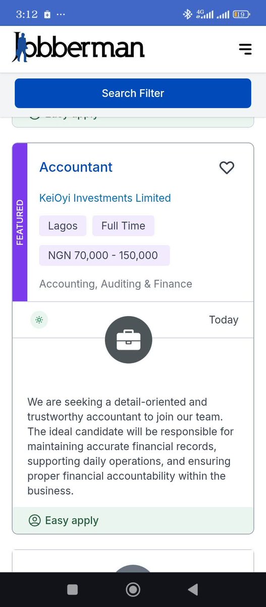 MrCharlesky's tweet image. No gatekeeping 
Go apply for jobs on Jobberman 

I got an interview in december from here, you can too

Build your profile and apply daily