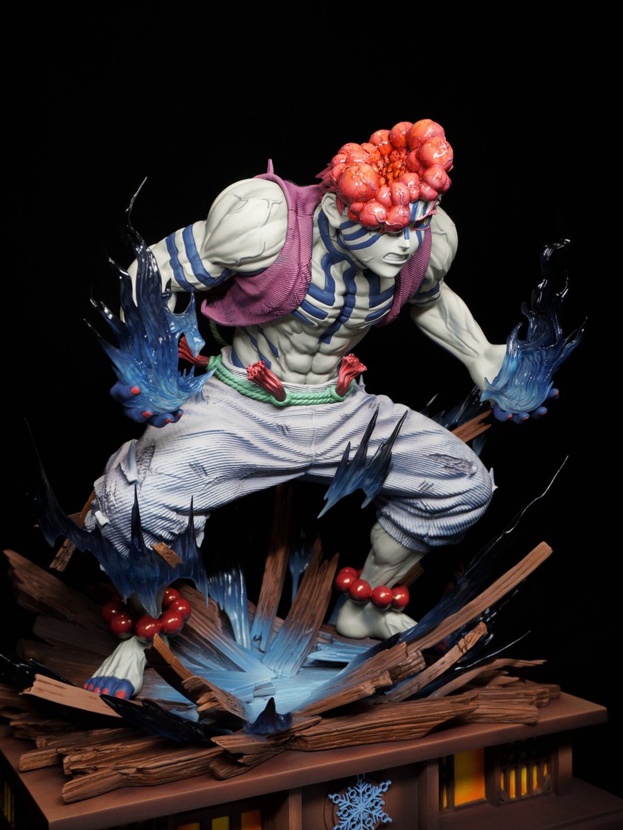 Doua727's tweet image. Akaza 无限城 猗窝座 样品涂装打样🖌️
ICE🧊
#鬼滅の刃
#無限城編
#リペイント
#akaza