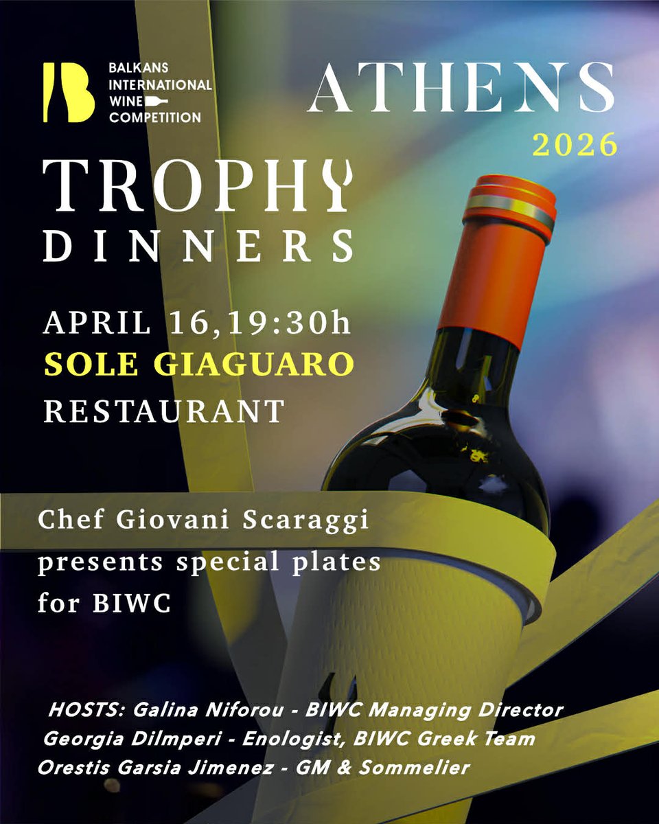FishmongerSRB's tweet image. Athens, the Best of the Balkans Has Arrived. 🇬🇷🍷
facebook.com/photo/?fbid=15…
#wine #BIWC #BIWCTrophyDinners #Athens #BalkanWines #WineExperience #15YearsBIWC