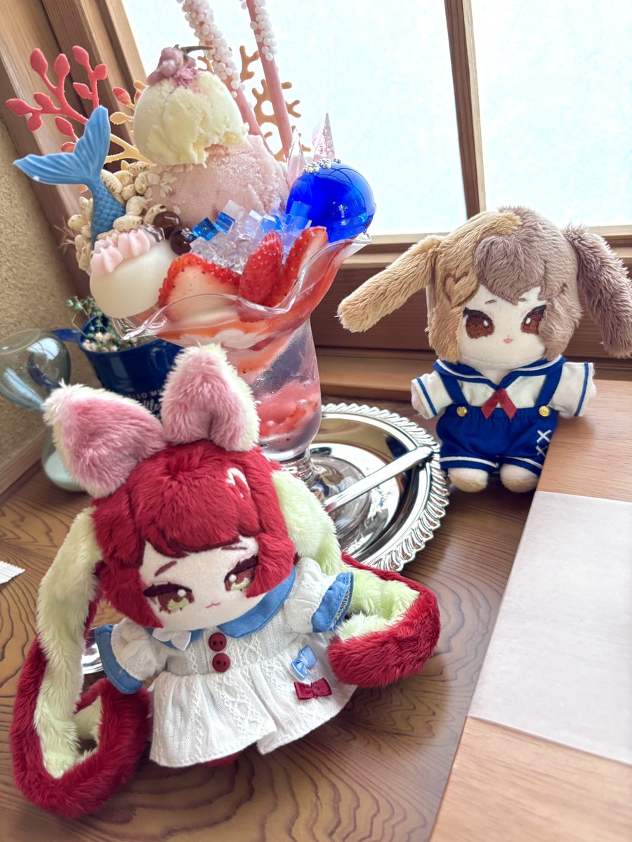 10cm 自作ぬいぐるみ　しらたまあんみつ しらたま (@shiratamrmr) / Posts / X