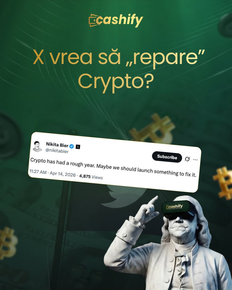 Cashify - Criptomonede și Metale Prețioase tweet media