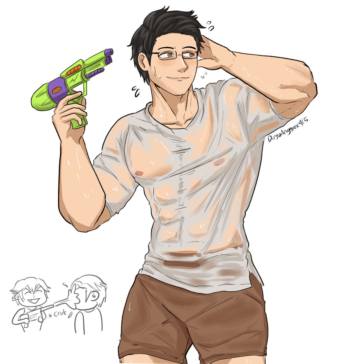 DirgaAnggrek415's tweet image. Happy (belated?) Songkran Day!
#hetalia #hwsthailand