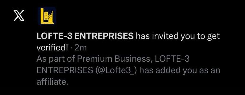 LOFTE-3 ENTREPRISES tweet media