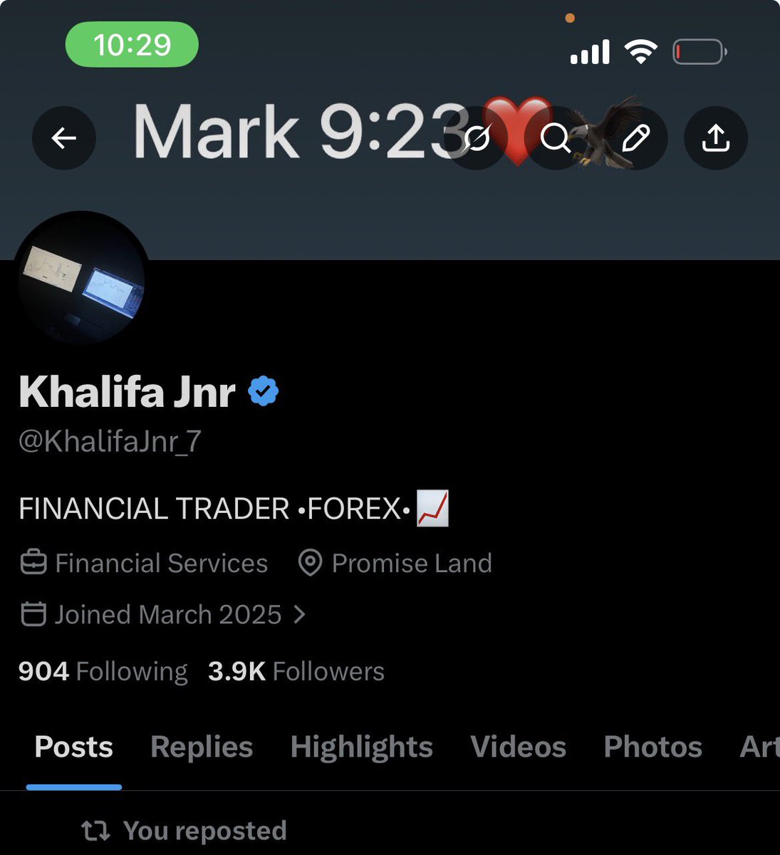Khalifa Jnr tweet media