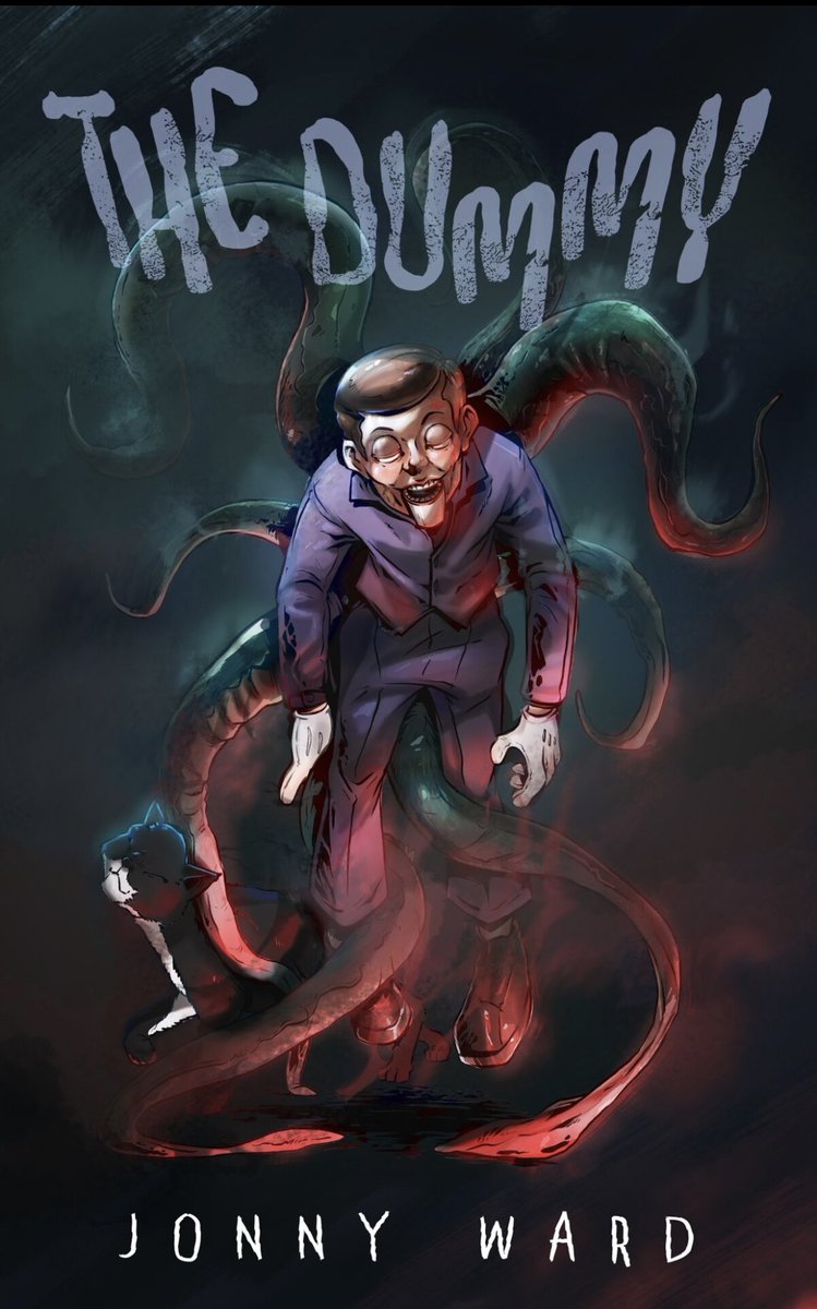 What a fun debut novella by @jonnywardhorror ard. He was Clea fan of the goosebumps tale “night of the living dead” I mean how could you not be! This was a book written for goosebumps night of the living dummy fans by a fan.

#thedummy #jonnyward #indiehorror #shortread #books