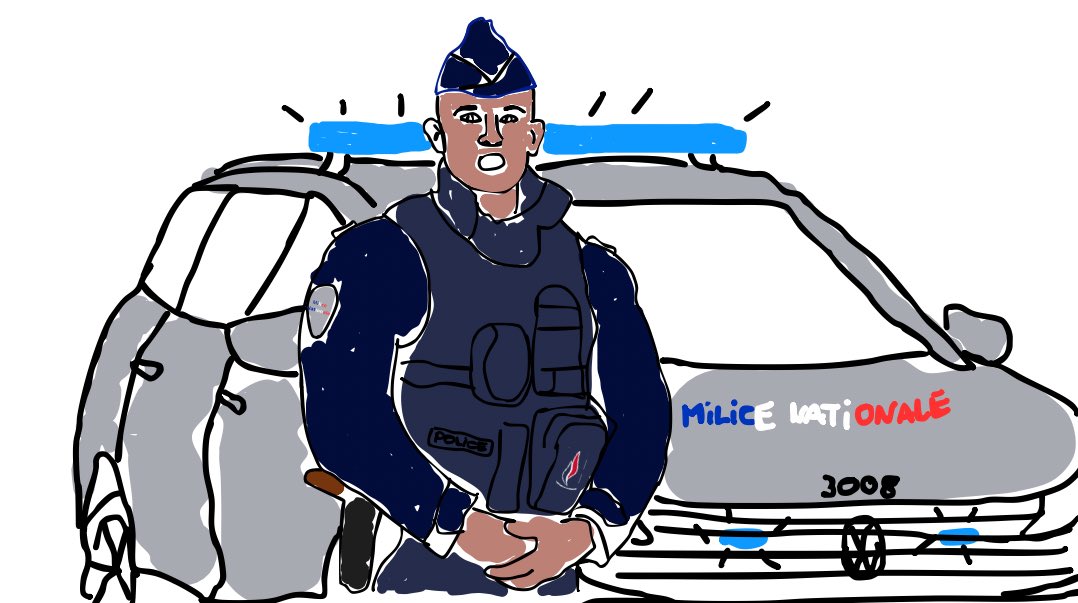 On a écrasé 6 velibs et 3 gosses mais le suspect qui n’avait pas sa ceinture a pu être interpelé 💪