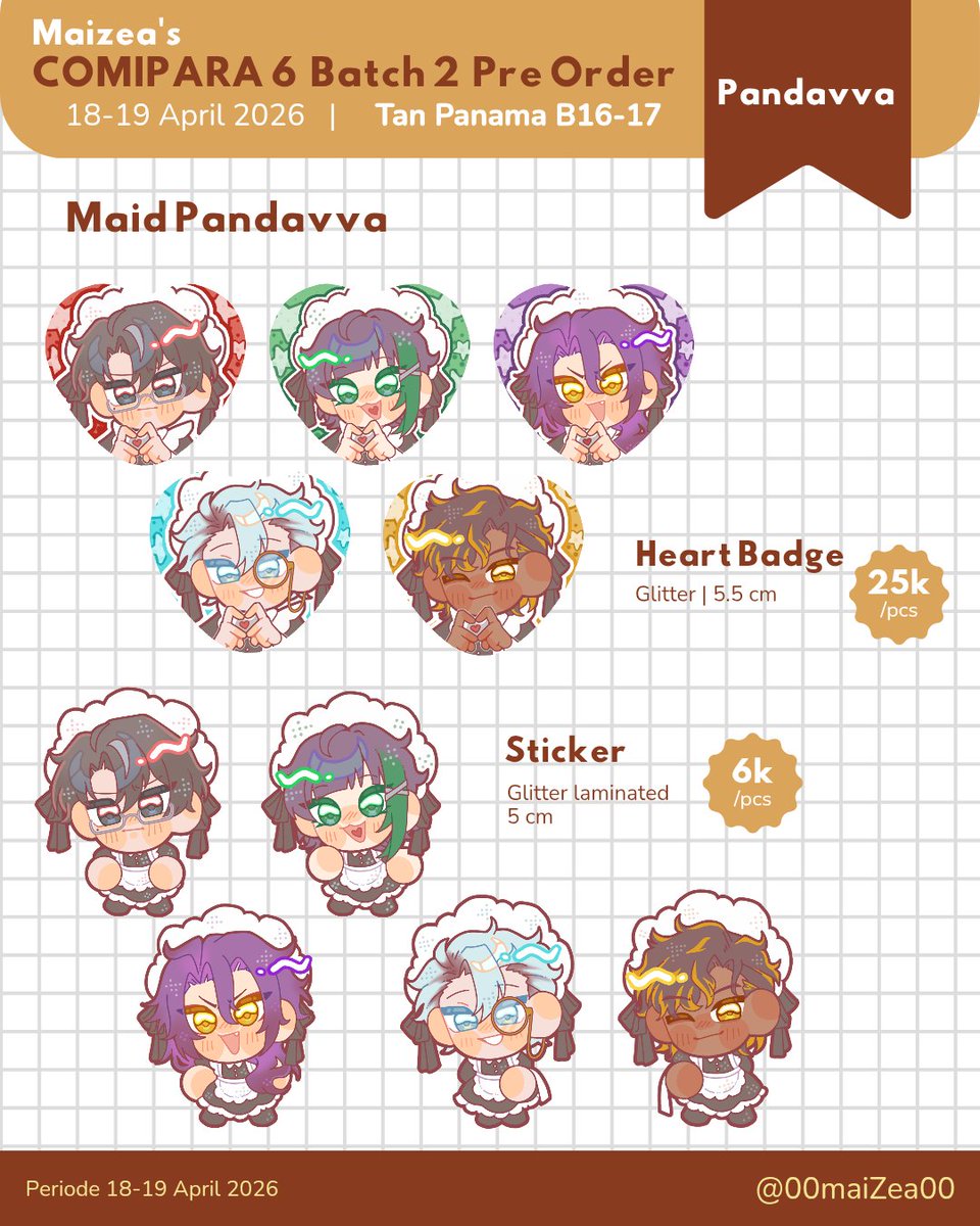 maizea | Comipara 6 B16-17 tweet media