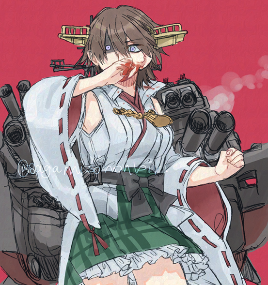 比叡(艦これ) 「比叡ちゃん～」|さがみそのイラスト