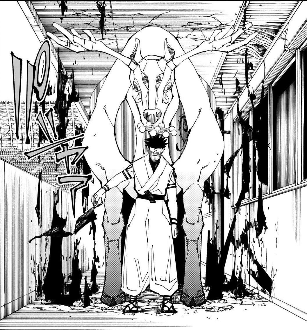 Working on threads for both Kashimo and Sukuna and I just realised a condition for victory that Yuta has over Kashimo that totally changes how I view their fight 😬