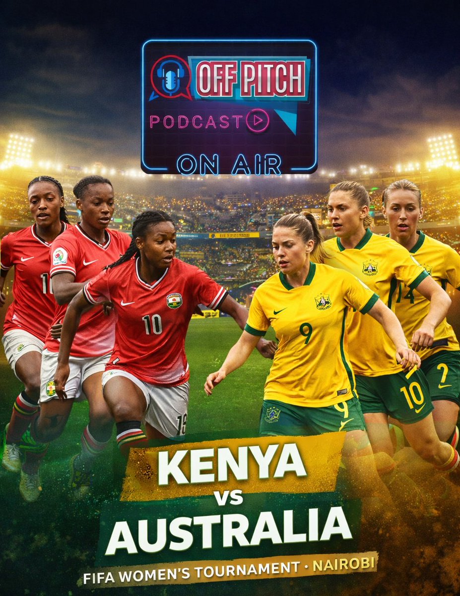 Lets show support to our ladies Harambee starlets as they clash with Australia today at Nyayo stadium
#tutokee
#KenyaAustralia