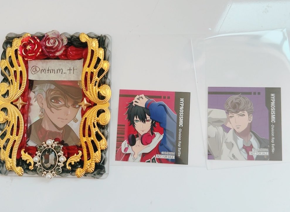 mtmm_tr's tweet photo. 【交換】ヒプノシスマイク ヒプマイ ららぽーと 施設特典 購入特典 

◾︎特典カード
譲 乱数 理鶯
求 二郎 銃兎

◾︎特典シール
譲 獄 ★一郎
求 二郎 ★銃兎
※★⇄★のみ。

カード優先の為、異種交換検討させて頂きます。
郵送交換or名古屋手渡し希望です。
よろしくお願いいたします。 https://t.co/fessa9J3Zo