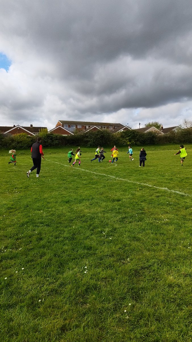 FGTrust's tweet photo. Here at the inclusive Year 3/4 Football tournament hosted by @MoatHallPrimary 

Hoping the rain holds off 🤞 https://t.co/O5zYT49W8G