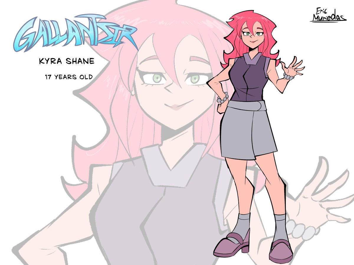 MuriedasEric59's tweet image. Kyra Shane 
(One of Gallantsir's Friends)

#indiecomic #superhero #drawing