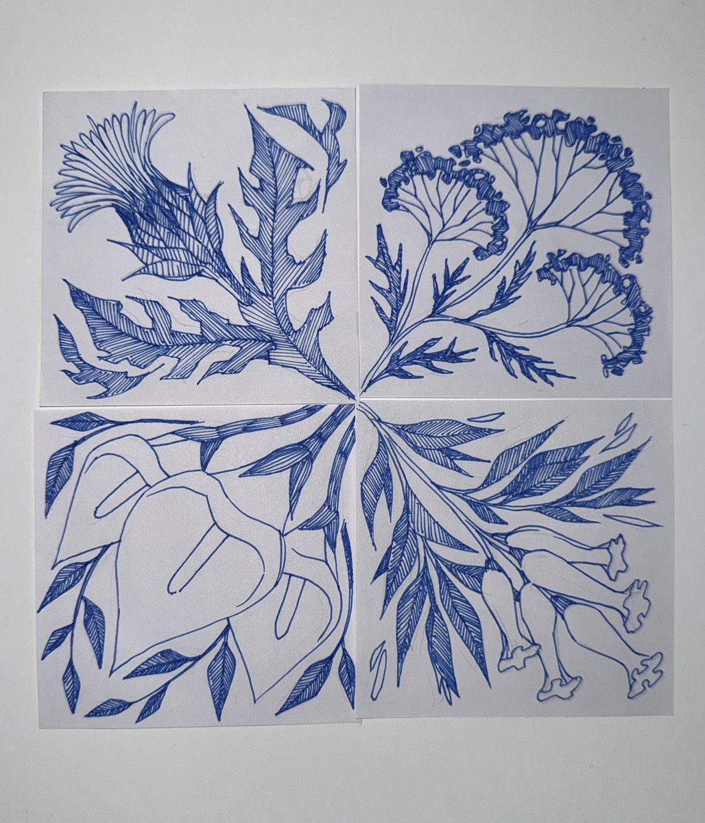 на вихідних буду розмальовувати підставки під гаряче, а поки тестую дизайни