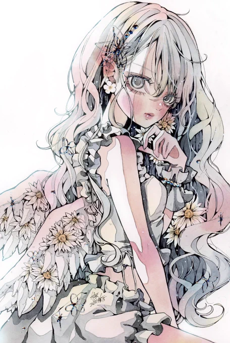 お花の天使ちゃん