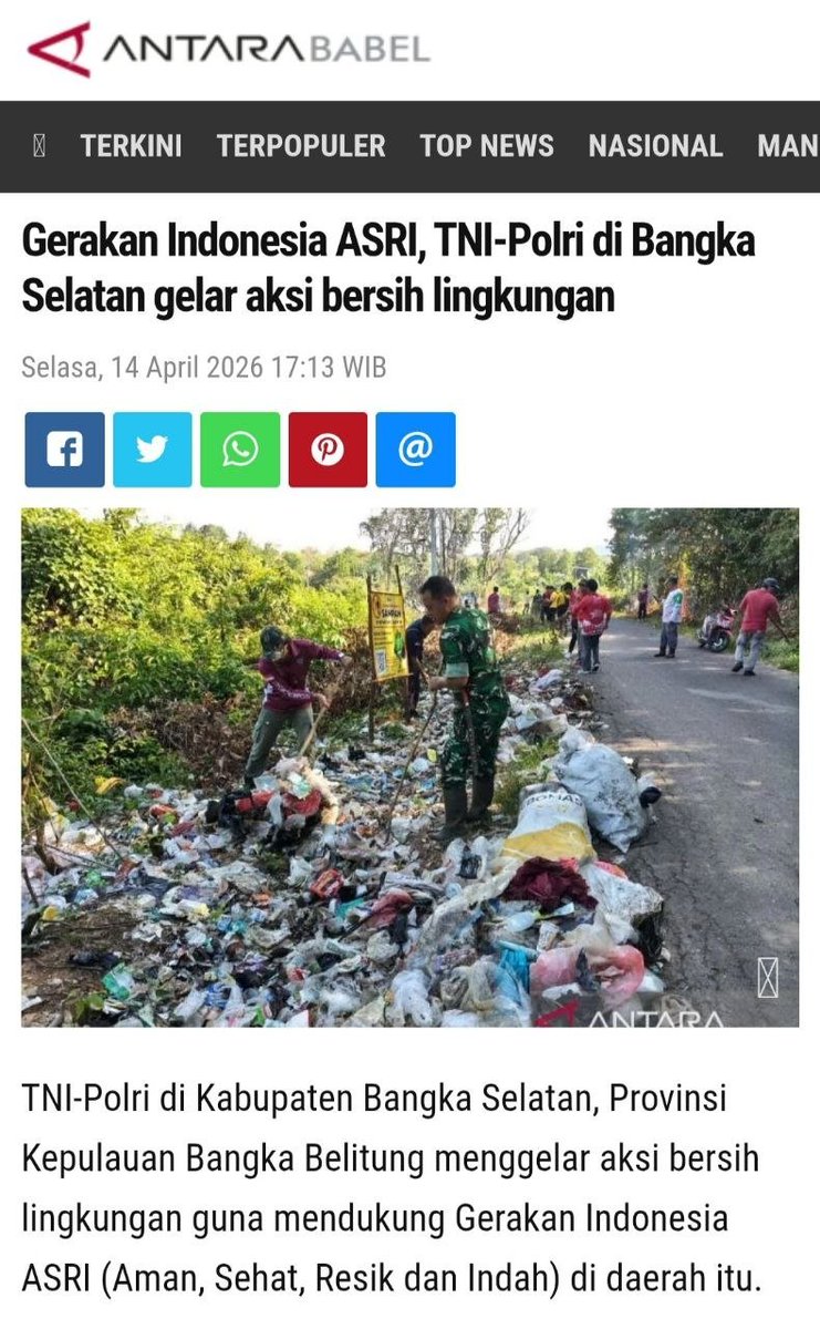 s_suparman40's tweet photo. Di puncak keringat Bareng TNI Kita dan warga, lahirlah rasa percaya. Dari kepercayaan itu hadirlah asas baru di daerah terisolasi.
Sinergi Bangun Kesejahteraan https://t.co/DT8Csg3Hvv